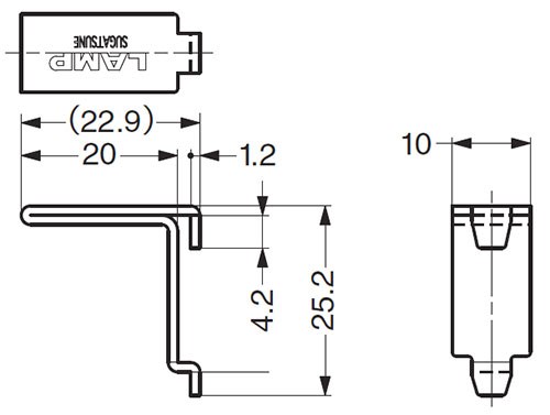日本進口AP-DM/DH專用隔板粒   LAMP-AP-FB20