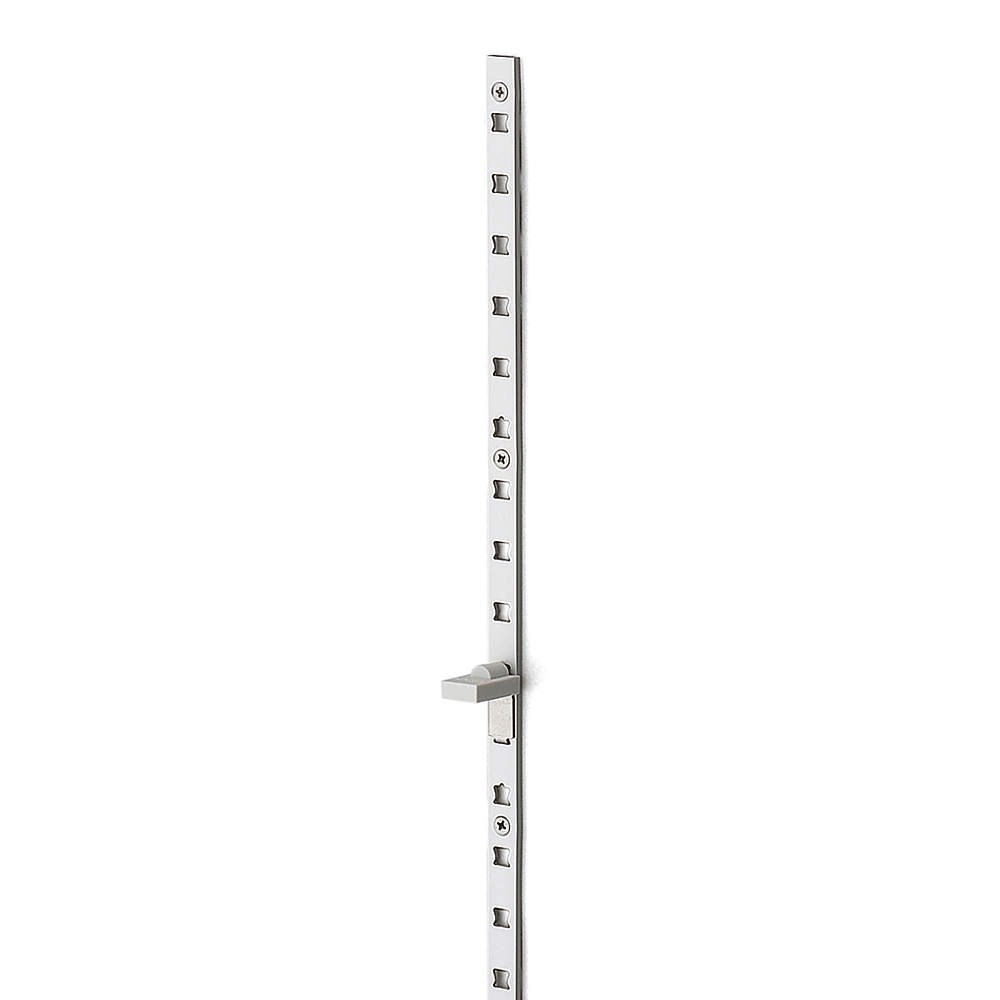 日本進口外鎖式鋁製隔板條(鋁色/黑色)  LAMP-AP-DM