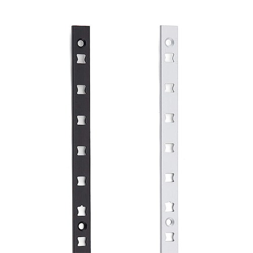日本進口外鎖式鋁製隔板條(鋁色/黑色)  LAMP-AP-DM