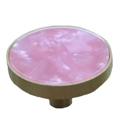 古典貝殼把手-粉色 395-20445pin (5色)