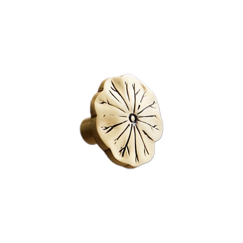 荷葉復古把手-金色 395-JIAN02G 