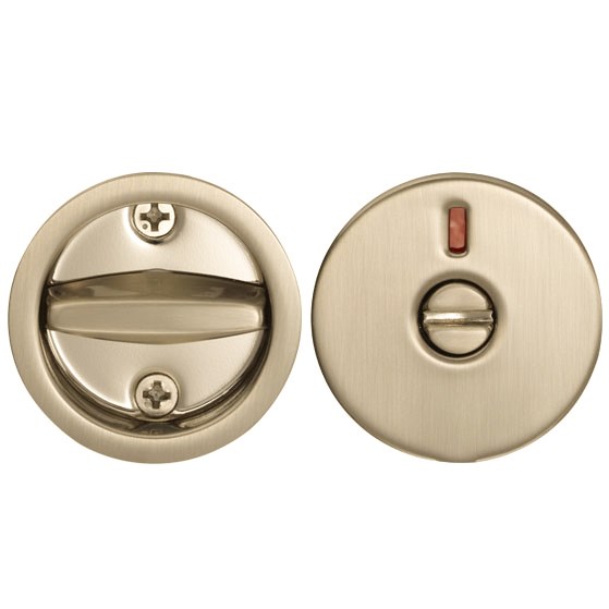 日本圓形浴室勾鎖-香檳金 402-KM-17-LQ