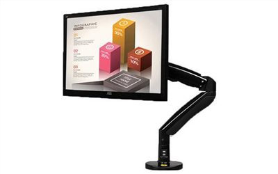 台製桌上型液晶螢幕架(22-35吋LCD)  NBC-100A