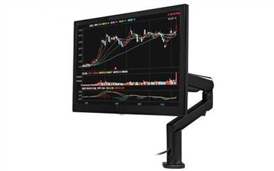 台製桌上型液晶螢幕架-加長手臂(22吋-32吋LCD)  NBC-90A