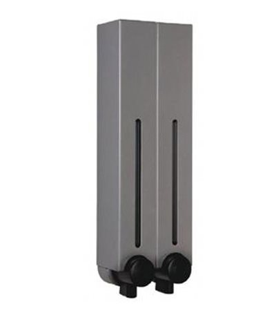 台製上掀式雙槽給皂器 243-S42002