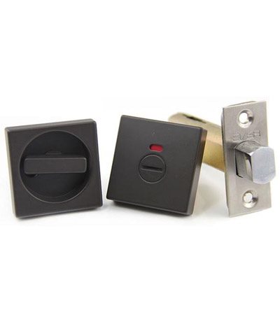 台製浴室方型輔助鎖-深咖啡色 132-LK22-45-ORB (2色)