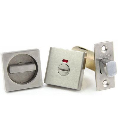 台製浴室方型輔助鎖-毛絲面 132-LK22-45-BNA (2色)