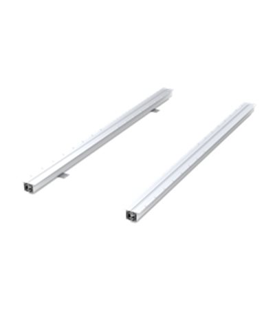 全展開無框型中央對開鋁合金鋼珠滑軌 418-T98