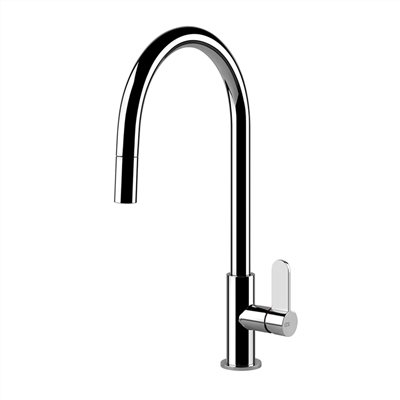 伸縮龍頭-亮鉻色 DXJ-60077