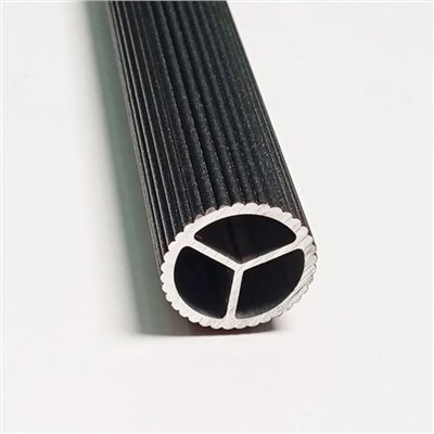 3米25MM圓管-黑色 359-B25-300-BK