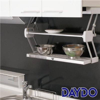 日本進口Z字型收納架 DY-Pull-down Shelf