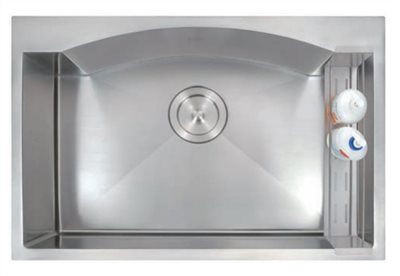 獨創不鏽鋼手工水槽(W800mm櫃體適用) 437-CSK CS7550